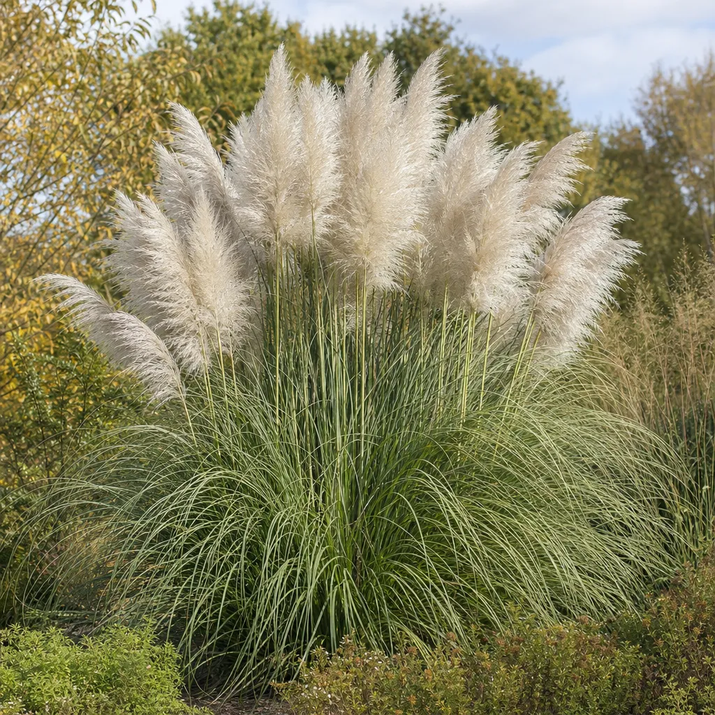Cortaderia selloana ‘Silver Comet’ – Cortaderia selloana ‘Silver Comet’ – trawa ozdobna