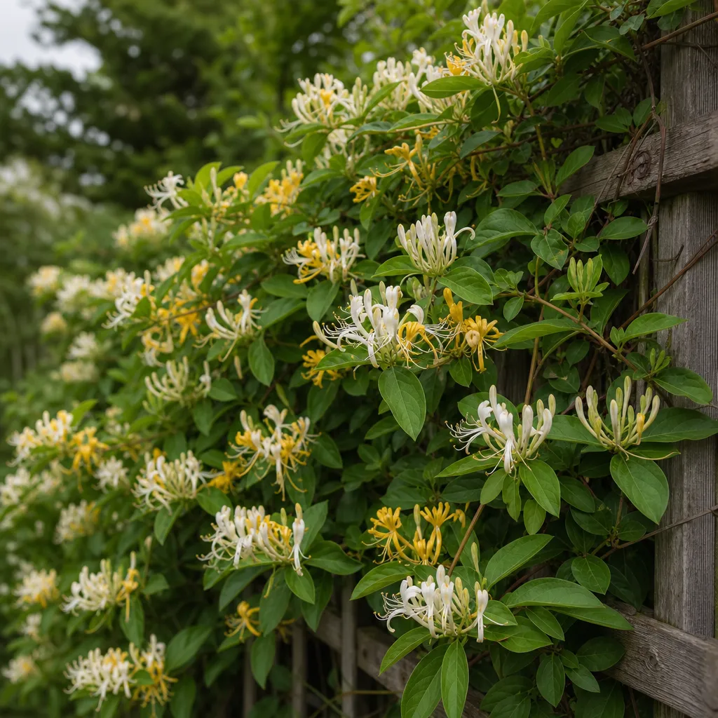 Wiciokrzew japoński – Lonicera japonica