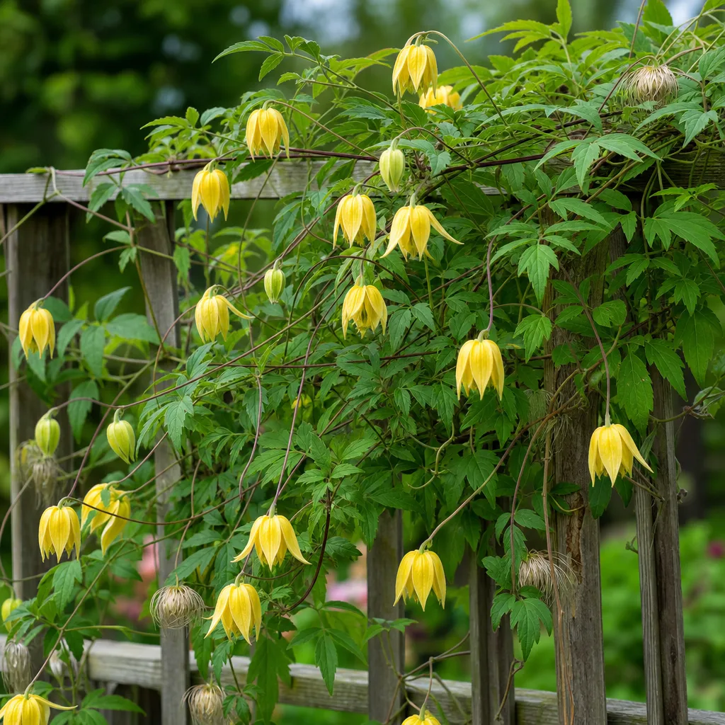 Powojnik tangucki – Clematis tangutica