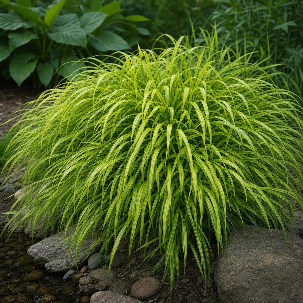 Hakonechloa ‘Samurai’ – Hakonechloa macra ‘Samurai’ – trawa ozdobna