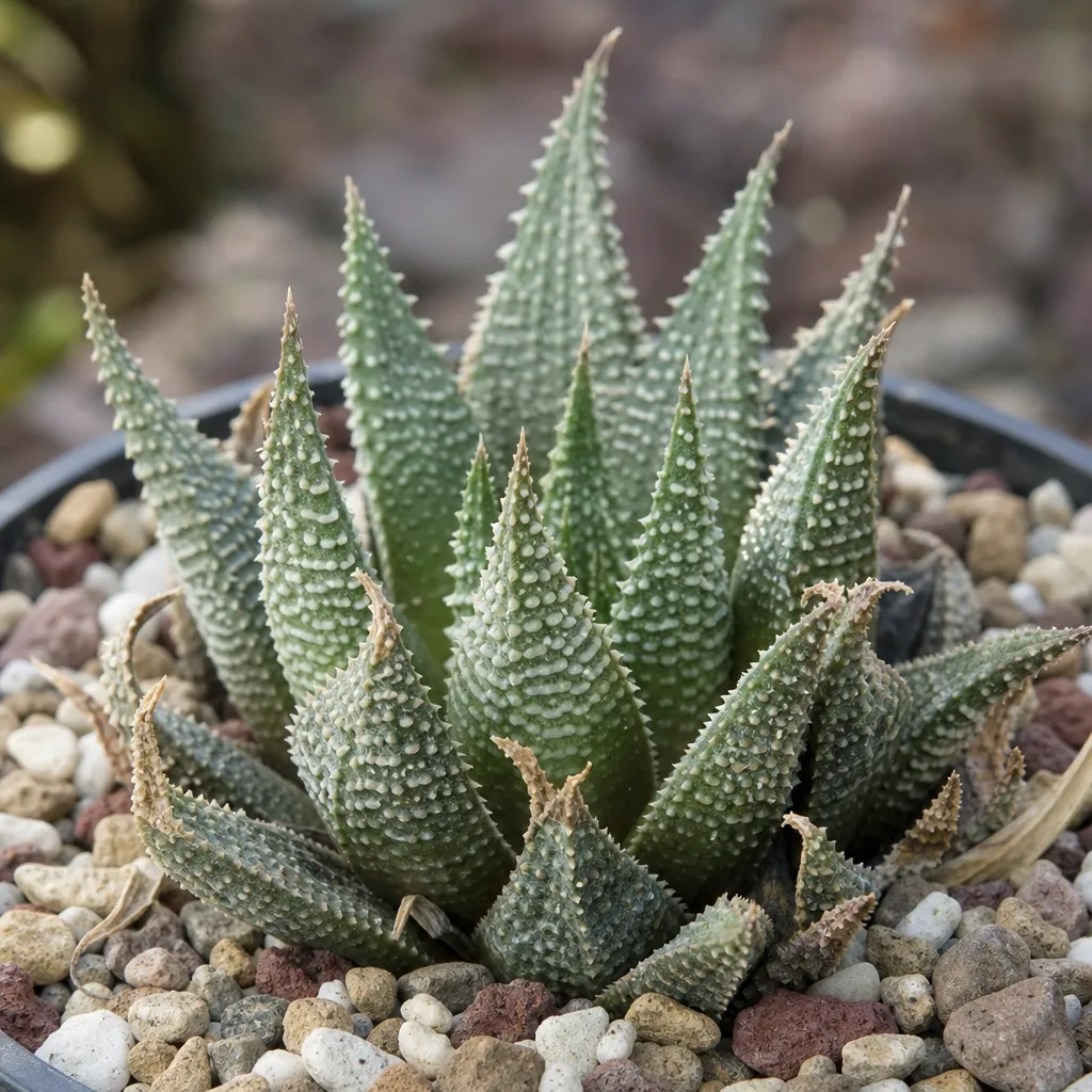 Haworthia chloracantha – roślina skalna