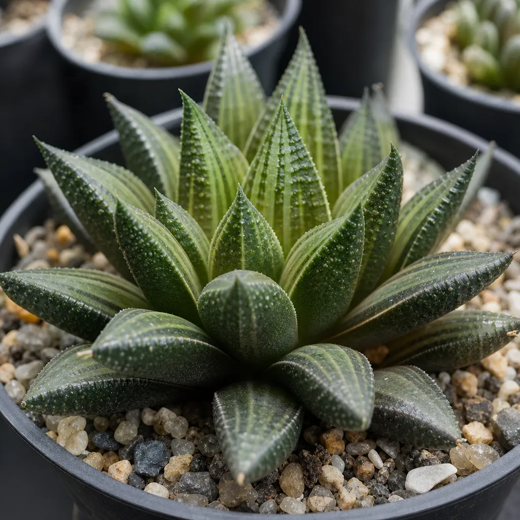 Haworthia cowanii – roślina skalna