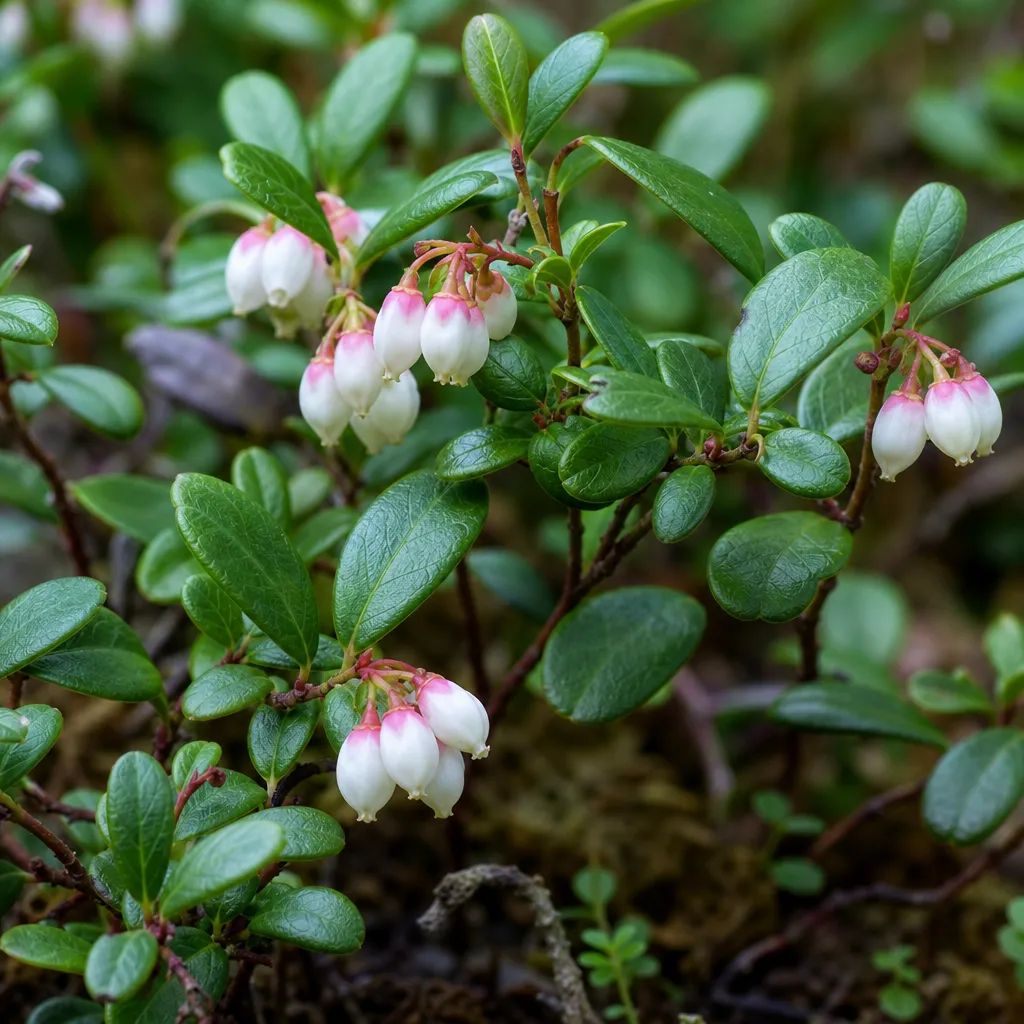 Kwiat Vaccinium vitis-idaea