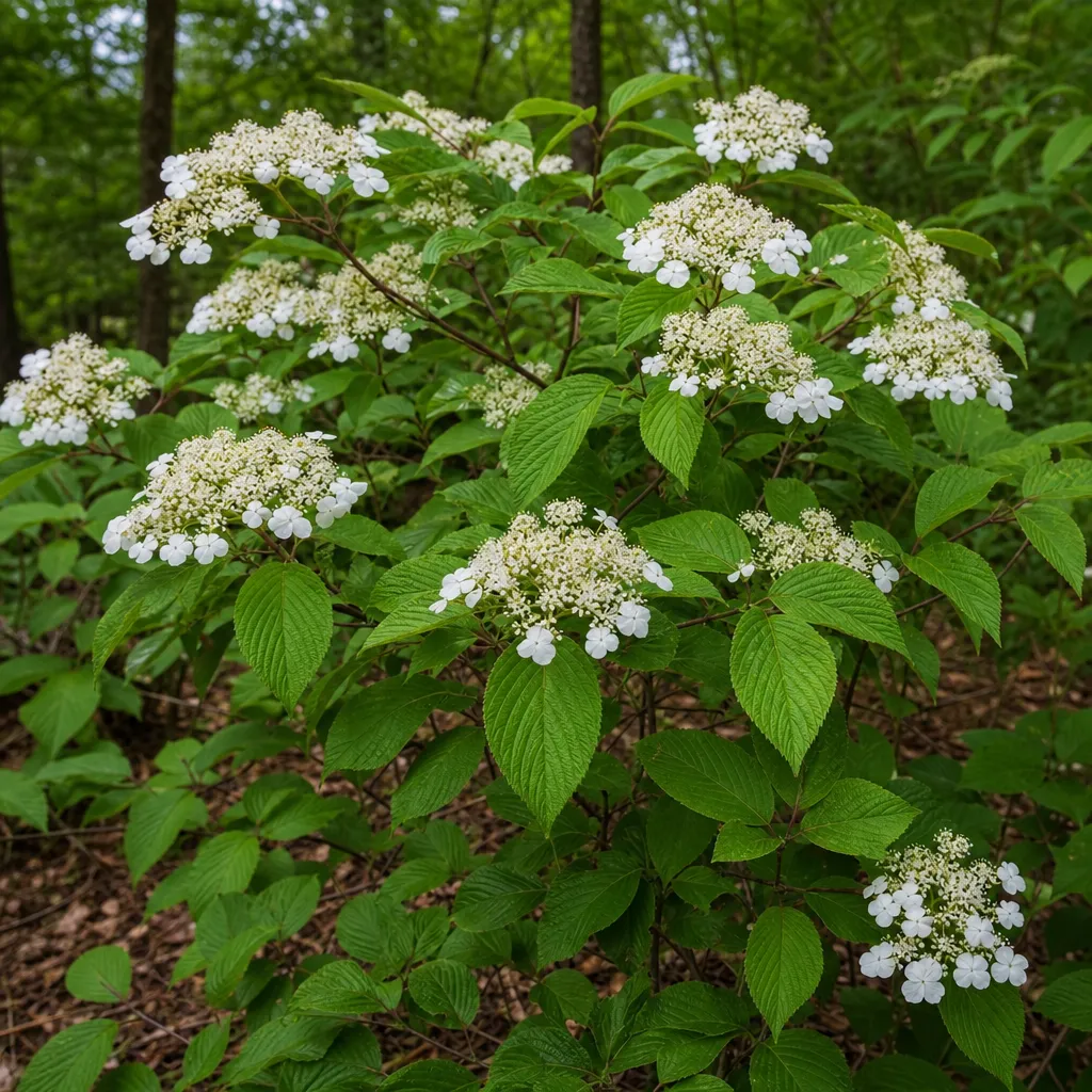 Krzew Viburnum dentatum – Viburnum dentatum