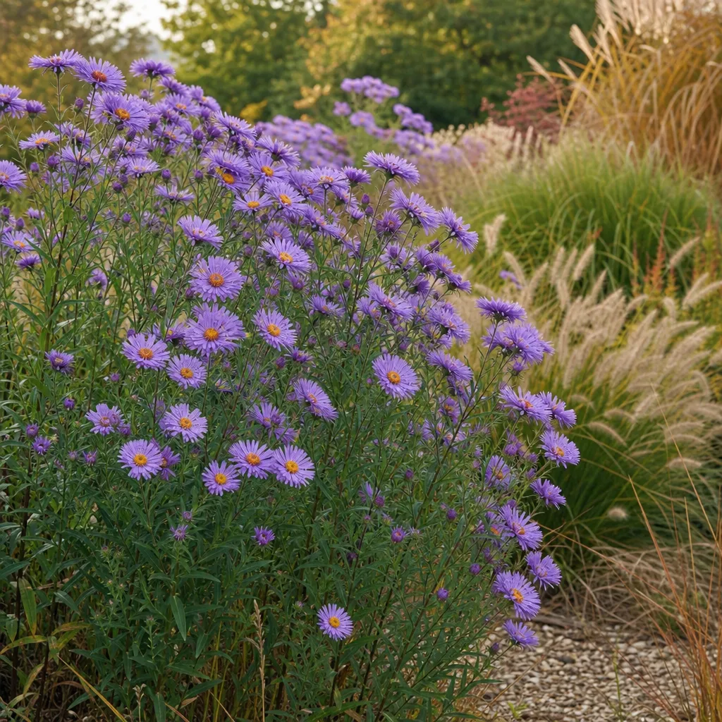Aster nowoangielski – Symphyotrichum novae-angliae