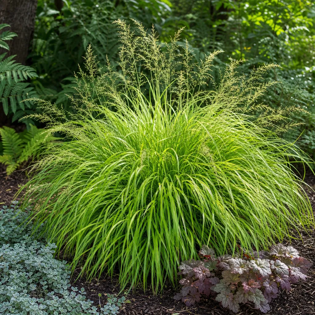 Hakonechloa ‘Green Fountain’ – Hakonechloa macra ‘Green Fountain’ – trawa ozdobna