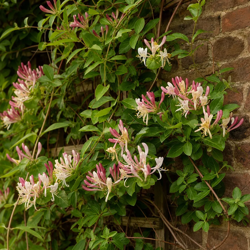 Wiciokrzew Browna – Lonicera × brownii