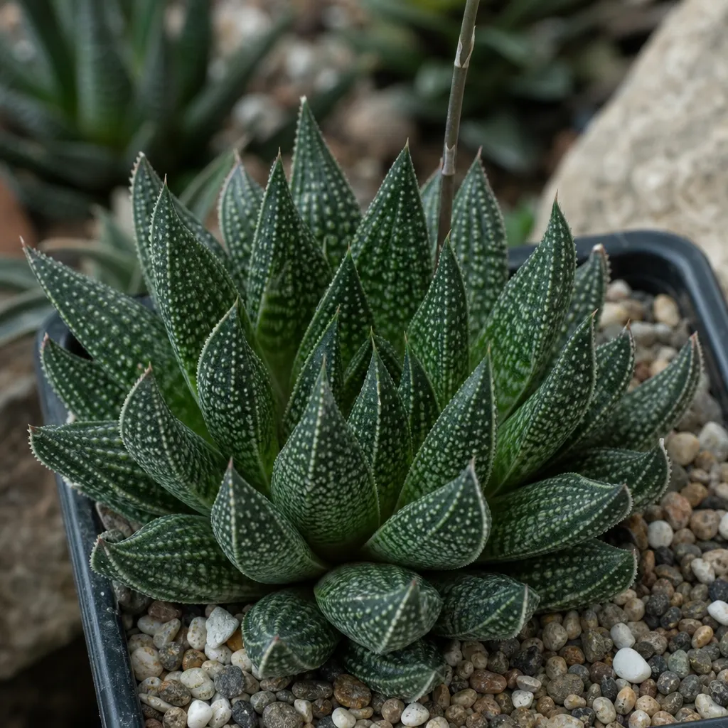 Haworthia esterhuizenii – roślina skalna