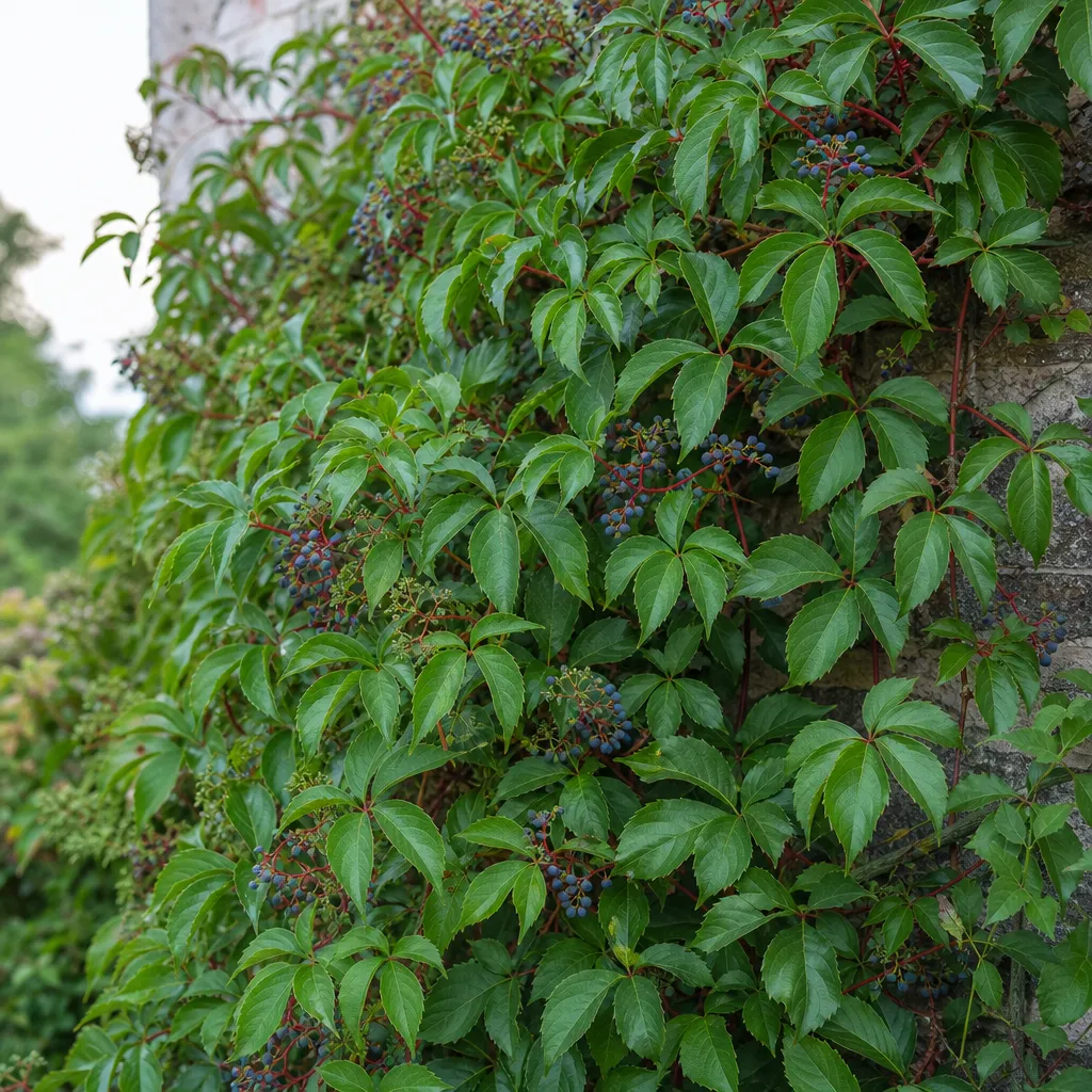 Winobluszcz pięciolistkowy – Parthenocissus quinquefolia