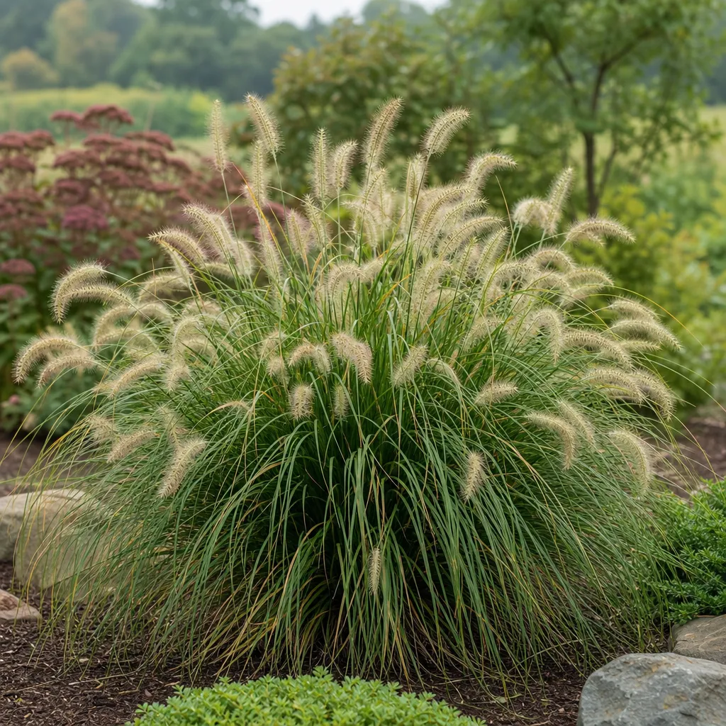 Rozplenica japońska ‘Cassian’ – Pennisetum alopecuroides ‘Cassian’ – trawa ozdobna