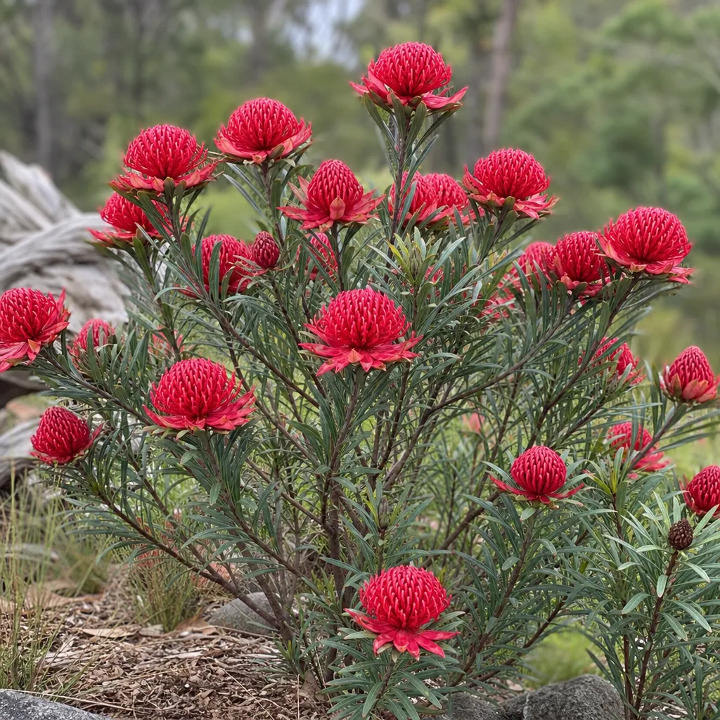 Krzew Telopea – Telopea speciosissima