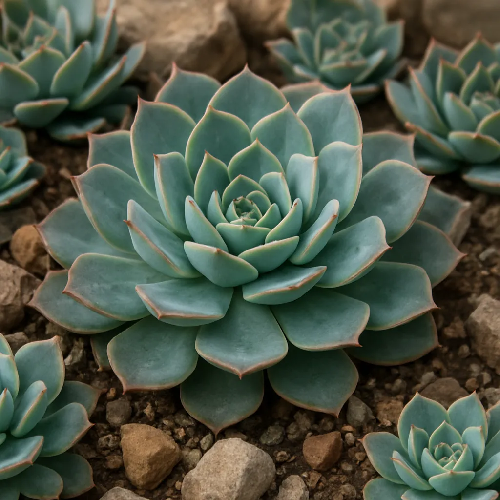 Echeveria 'Blue Prince’ – roślina skalna