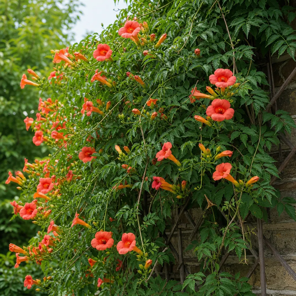 Milin amerykański – Campsis radicans
