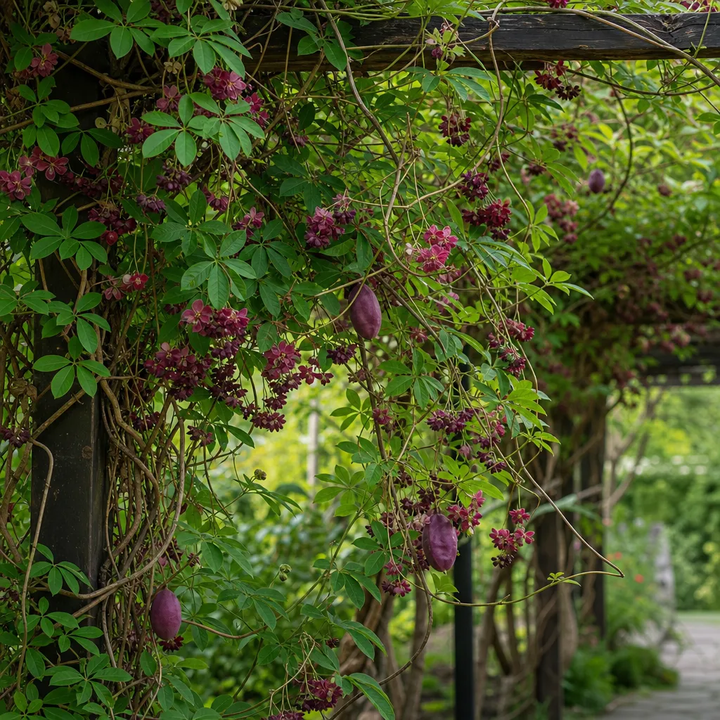 Akebia pięciolistkowa – Akebia quinata