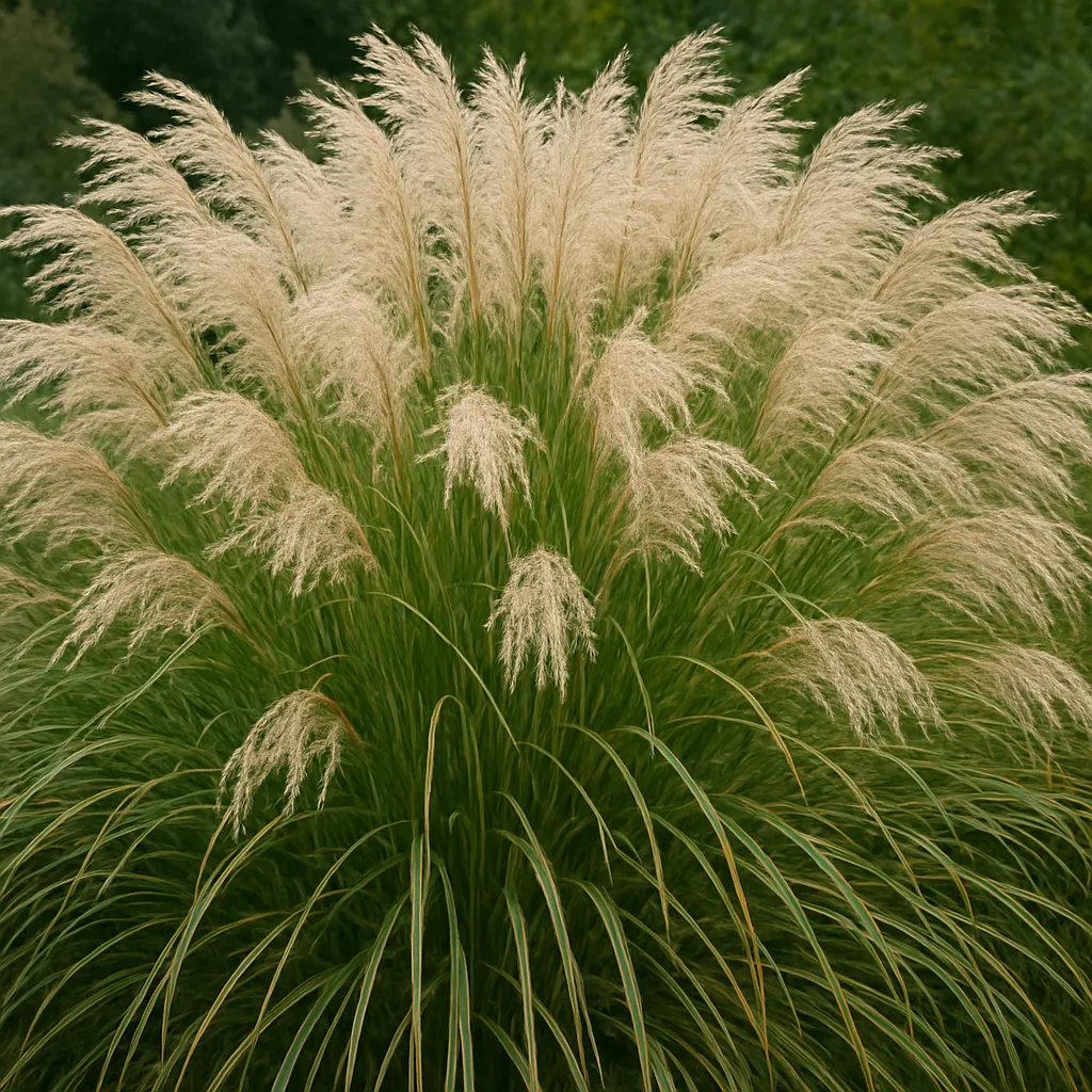 Miskant chiński ‘Ferner Osten’ – Miscanthus sinensis ‘Ferner Osten’ – trawa ozdobna