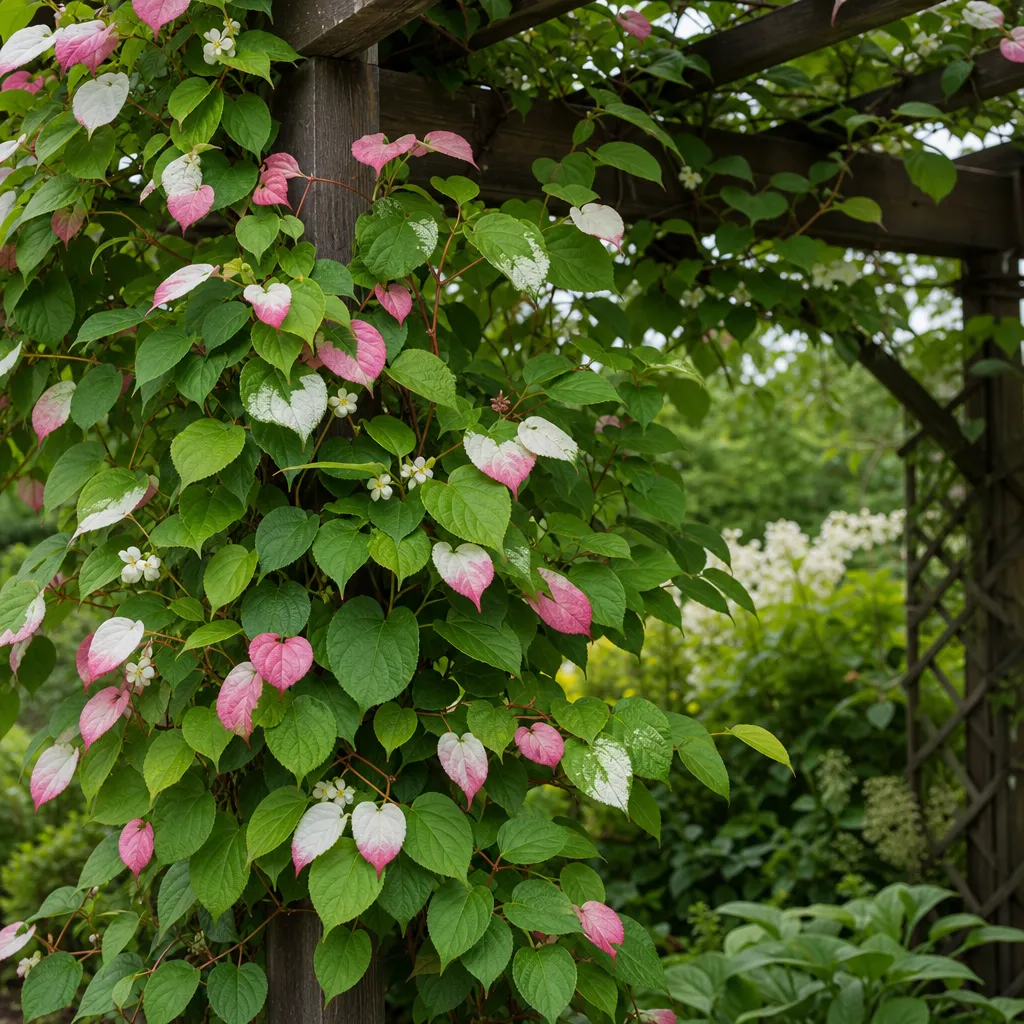Aktinidia pstrolistna – Actinidia kolomikta