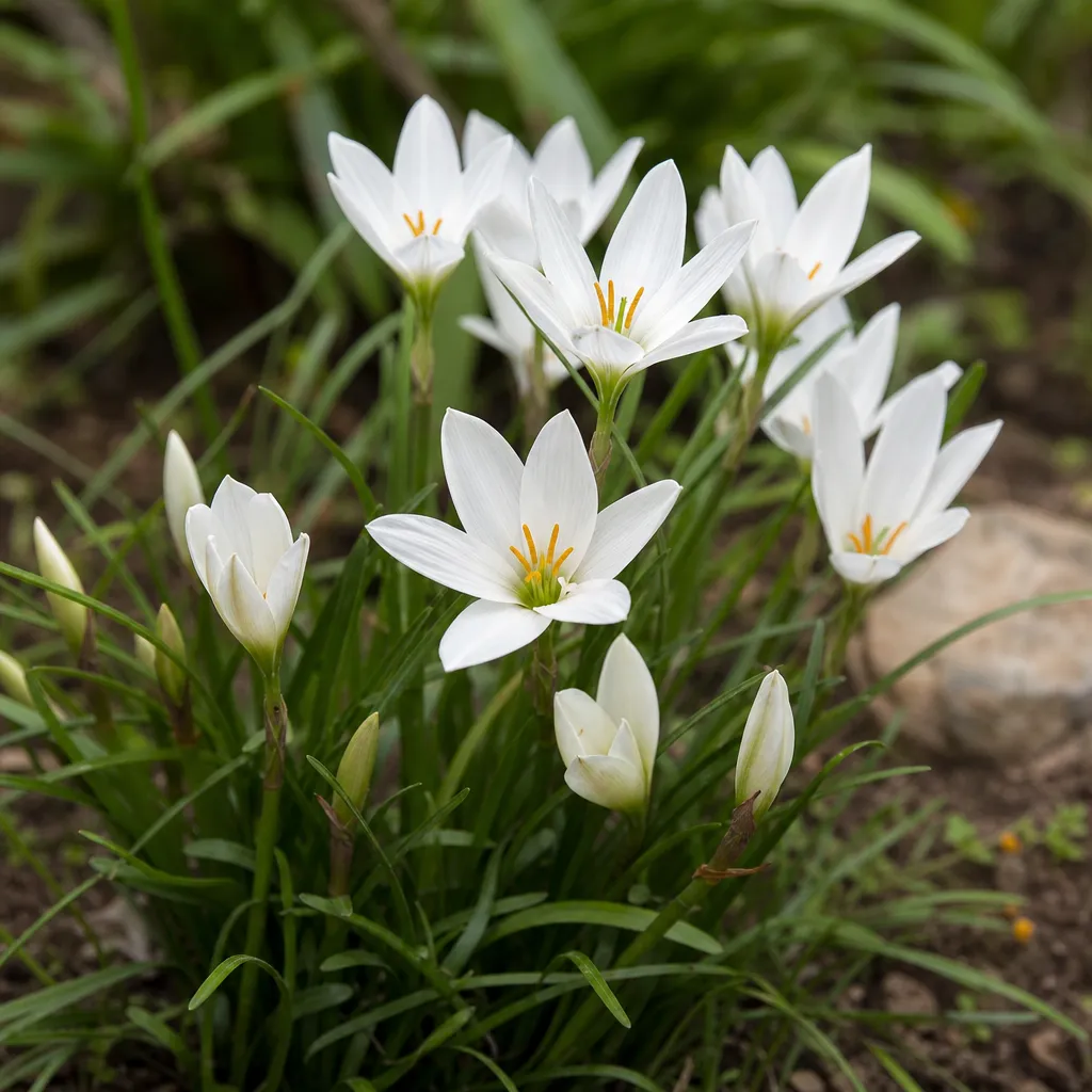 Zephyranthes – Zephyranthes candida