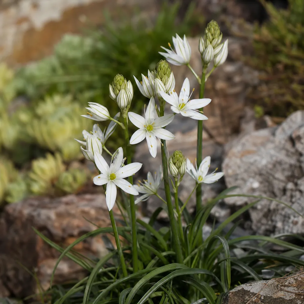 Kwiat Zigadenus – Zigadenus elegans